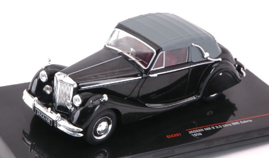 Immagine di JAGUAR MK V 3.5 LITRE DHC CABRIO BLACK 1950 1:43