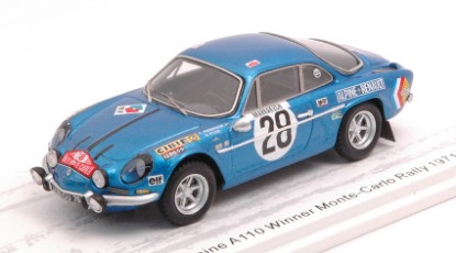 Immagine di ALPINE A110 N.28 WINNER MONTE CARLO 1971 O.ANDERSSON-D.STONE 1:43