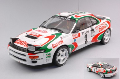 Immagine di TOYOTA CELICA GT-FOUR ST185 N.3 RALLY MONTE CARLO 1:18
