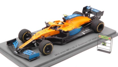 Immagine di MC LAREN MCL35 LANDO NORRIS 2020 N.4 3rd AUSTRIAN GP 1:43