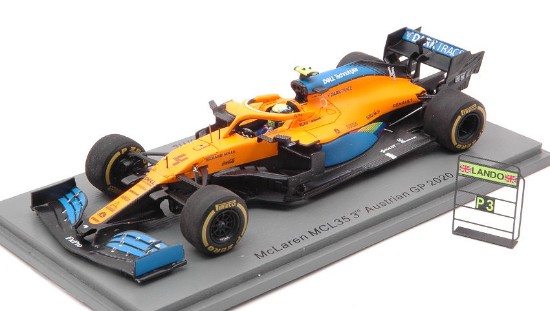 Immagine di MC LAREN MCL35 LANDO NORRIS 2020 N.4 3rd AUSTRIAN GP 1:43