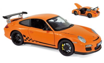 Immagine di PORSCHE 911 GT3 RS 2009 ORANGE 1:18