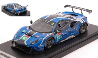 Immagine di FERRARI 488 GTE RISI COMPET.N.89 LE MANS 2019 DERANI-GOUNON-JARVIS 1:43