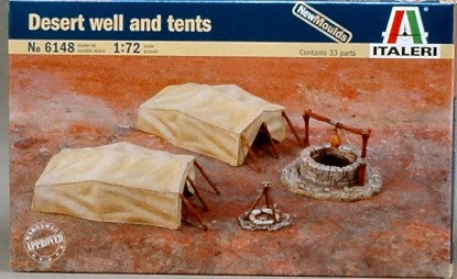Immagine di POZZO E TENDA DEL DESERTO KIT 1:72
