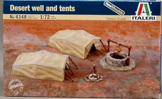 Immagine di POZZO E TENDA DEL DESERTO KIT 1:72