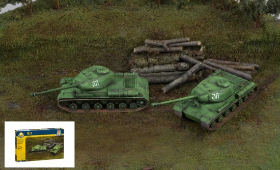 Immagine di JS 2 STALIN (2 FAST ASSEMBLY) KIT 1:72