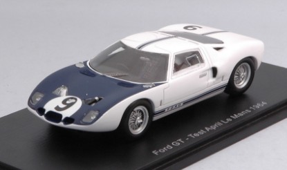 Immagine di FORD GT N.9 TEST APRIL LM 1964 JO SCHLESSER 1:43