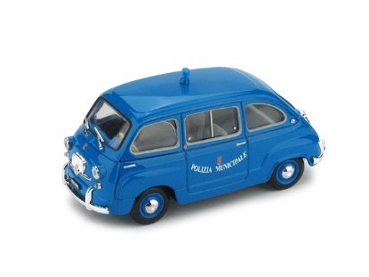 Immagine di FIAT 600 MULTIPLA POLIZIA MUNICIPALE ROMA 1:43