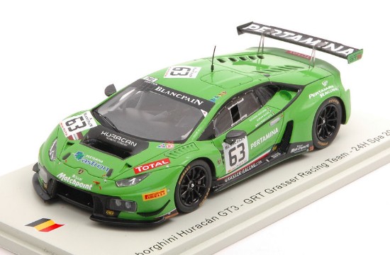 Immagine di LAMBORGHINI HURACAN GT3 N.63 24 H SPA 2015 G.VENTURINI-A.ZAUGG-M.BORTOL.