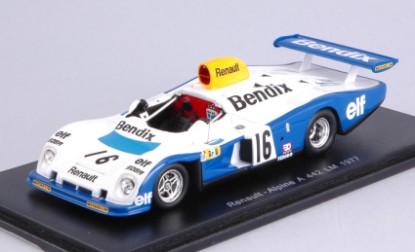 Immagine di RENAULT ALPINE A 442 N.16 LM 1977 D.PIRONI-R.ARNOUX-G.FREQUELIN 1:43