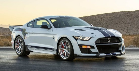 Immagine di SHELBY GT500 DRAGON SNAKE 2020 OXFORD WHITE 1:18