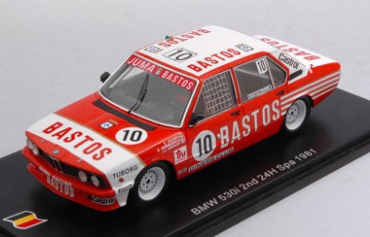 Immagine di BMW 530i N.10 2nd 24 H SPA 1981 E.JOOSEN-D.VERMEERSCH-J.C.AUDRET 1:43
