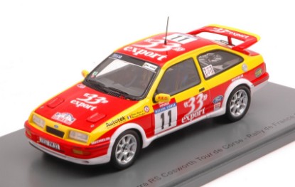 Immagine di FORD SIERRA RS N.11 RALLY TOUR DE CORSE 1987 D.AURIOL-B.OCCELLI 1:43