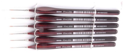 Immagine di PENNELLO MARTORA ANATOMICO 000 Pz.6