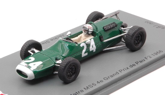 Immagine di MATRA MS5 N.24 4e GRAND PRIX DE PAU F2 1966 JACKIE STEWART 1:43