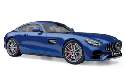 Immagine di MERCEDES GT S 2019 BLUE METALLIC 1:18
