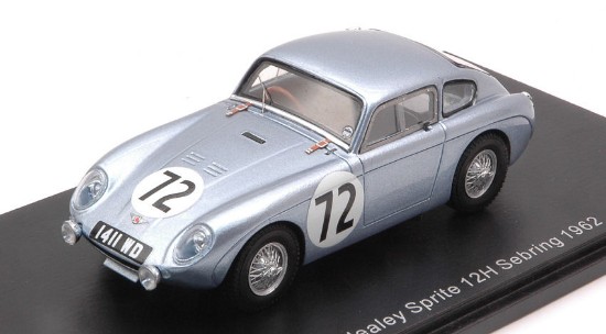 Immagine di AUSTIN HEALEY SPRITE N.72 12 H SEBRING 1962 J.COLGATE-S.MC QUEEN 1:43