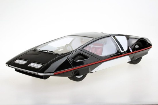 Immagine di FERRARI 512S MODULO PININFARINA SALONE DI TORINO 1970 BLACK 1:18