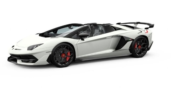 Immagine di LAMBORGHINI AVENTADOR SVJ ROADSTER PHANES WHITE 1:43