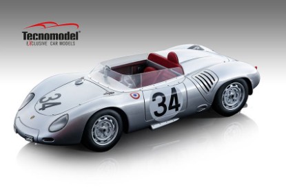 Immagine di PORSCHE 718 RSK N.34 LE MANS 1959 BARTH-SEIDEL 1:18