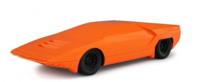 Immagine di ALFA ROMEO 33 BERTONE CARABO 1967 PRIMA MAQUETTE DI STILE ORANGE 1:18