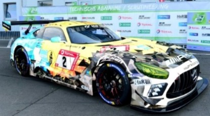 Immagine di MERCEDES GT3 N.2 9th 24 H NURBURGRING 2020 HAUPT-BUUMANN-ELLIS-BASTIAN