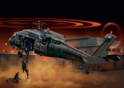 Immagine di ELICOTTERO UH-60/MH-60 BLACK HAWK KIT 1:72