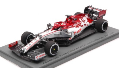 Immagine di ALFA ROMEO ANTONIO GIOVINAZZI 2020 N.99 BARCELONA TEST 1:43