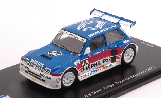 Immagine di RENAULT 5 MAXI TURBO SUPERPRODUCTION N.25 1987 ERIK COMAS 1:43