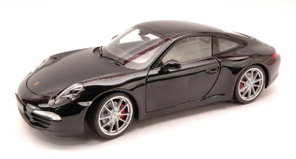 Immagine di PORSCHE 911 (991) CARRERA S 2012 BLACK 1:18