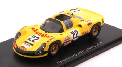 Immagine di PORSCHE 910 N.22 LM 1973 R.TOUROUL-J.P.ROUGET 1:43
