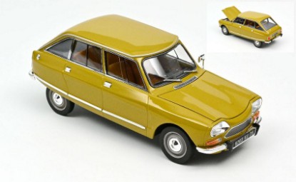 Immagine di CITROEN AMI 8 CLUB 1969 BOUTON D'OR YELLOW 1:18