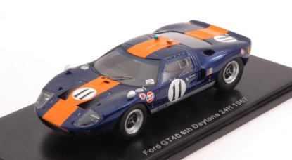 Immagine di FORD GT40 N.11 6th 24 H DAYTONA 1967 J.ICKX-D.THOMPSON 1:43