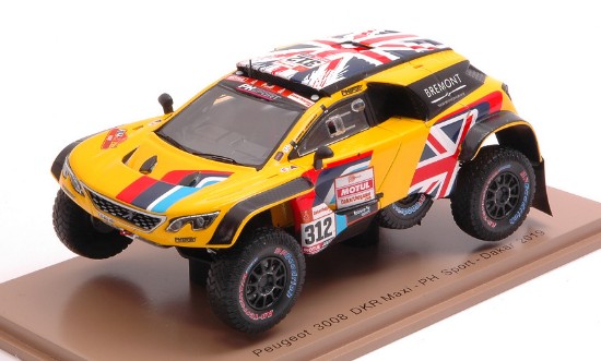 Immagine di PEUGEOT 3008 DKR N.312 DAKAR 2019 H.HUNT-W.ROSEGAAR 1:43