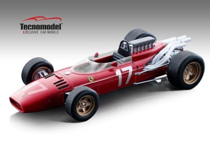 Immagine di FERRARI 312 F1 N.17 MONACO GP 1966 JOHN SURTEES 1:18