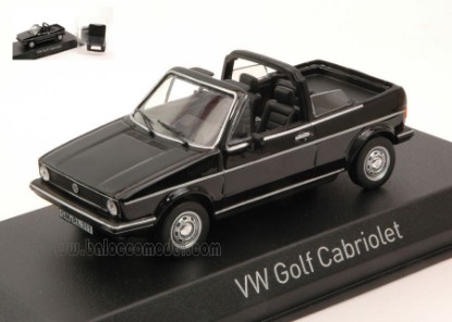 Immagine di VW GOLF CABRIOLET 1981 BLACK 1:43
