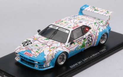 Immagine di BMW M1 N.83 LM 1980 D.PIRONI-D.QUESTER-M.MIGNOT 1:43