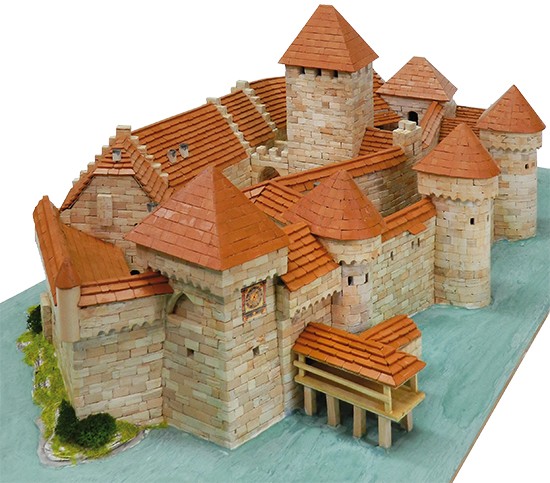 Immagine di CASTELLO DI CHILLON SWITZERLAND SEC.XII PCS 8900 KIT 1:190