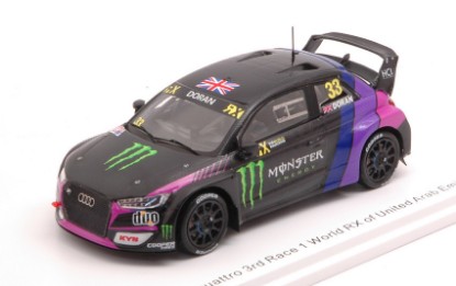 Immagine di AUDI SPORT S1 WRX N.33 3rd ARAB EMIRATES 2019 LIAM DORAN 1:43