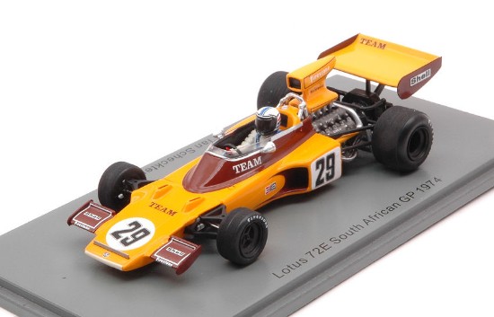 Immagine di LOTUS 72E IAN SCHECKTER 1974 N.29 SOUTH AFRICAN GP 1:43