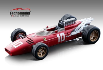 Immagine di FERRARI 312 F1 N.10 NURBURGRING GP 1966 MIKE PARKES 1:18