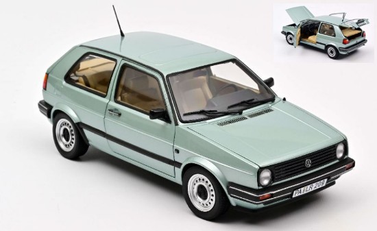 Immagine di VW GOLF CL 1987 LIGHT GREEN METALLIC 1:18