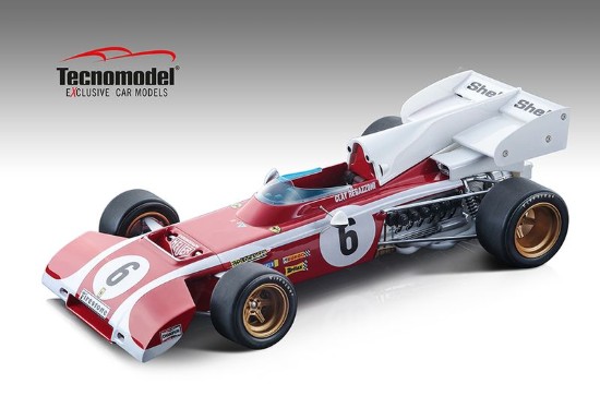 Immagine di FERRARI 312 B2 N.6 SOUTH AFRICA GP 1972 CLAY REGAZZONI 1:18