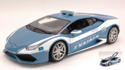 Immagine di LAMBORGHINI HURACAN LP 610-4 2014 POLIZIA STRADALE 1:18