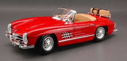Immagine di MERCEDES 300 SL TOURING 1957 RED 1:18