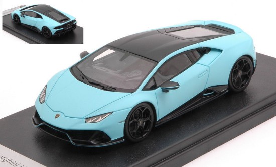 Immagine di LAMBORGHINI HURACAN EVO FLUO CAPSULE FEDRA SKY BLUE 1:43