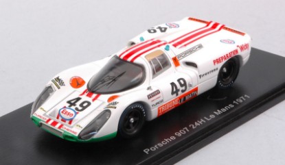 Immagine di PORSCHE 907 N.49 LM 1971 W.BRUN-P.MATTI 1:43