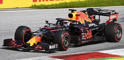 Immagine di RED BULL ASTON MARTIN RB16 MAX VERSTAPPEN 2020 N. 33 3rd STYRIAN GP 1:18