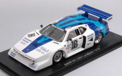 Immagine di BMW M1 N.16 LM 1979 D.QUESTER-I.GROB-G.EDWARDS 1:43