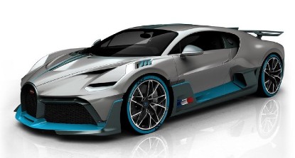 Immagine di BUGATTI DIVO GLOSSY SILVER  1:43